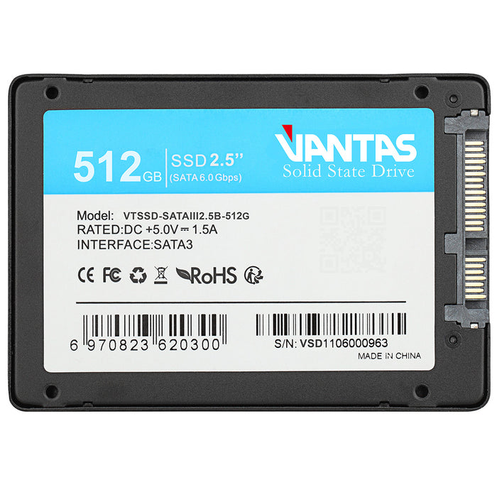 VANTAS SATA SSD - OEM SATA III 6Gb/s 2.5" and 1.8" Solid State Drive