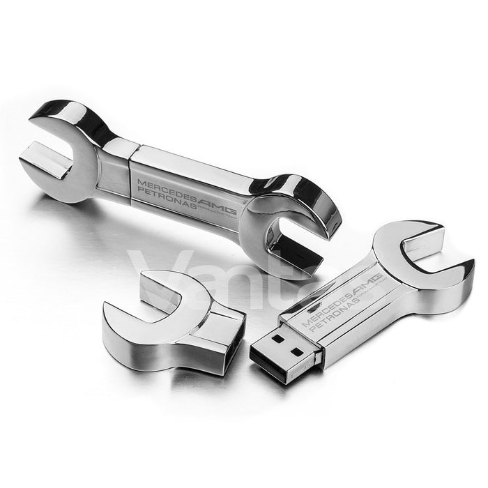 VTU307 - USB3.0/2.0 USB 3.0/2.0 Full Metal Flash Drive в форме ключа