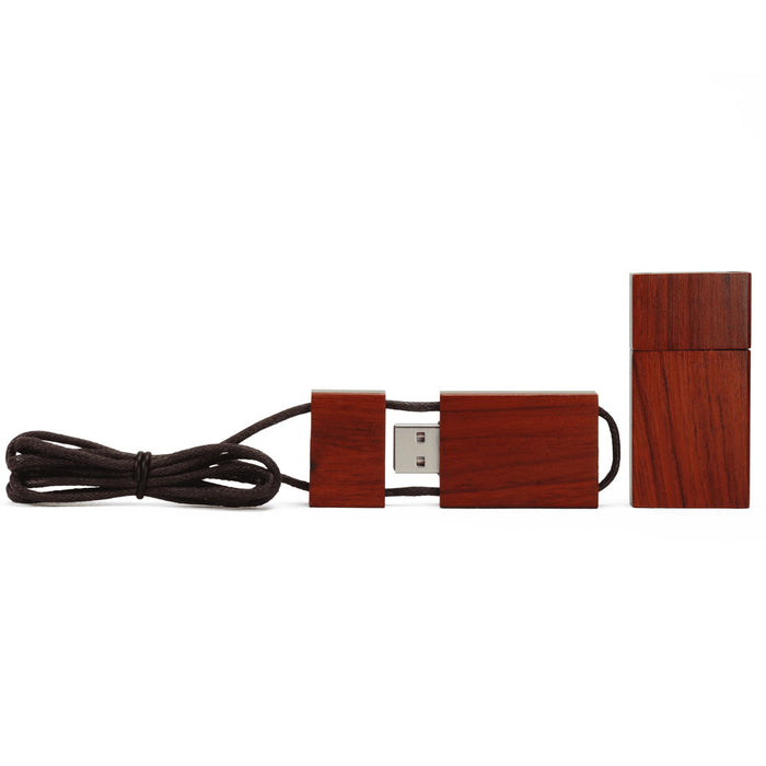 VTU041 - Деревянный бамбуковый флэш-накопитель USB2.0 - несколько форм